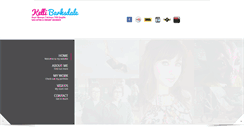 Desktop Screenshot of kellibarksdale.com