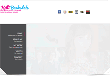 Tablet Screenshot of kellibarksdale.com